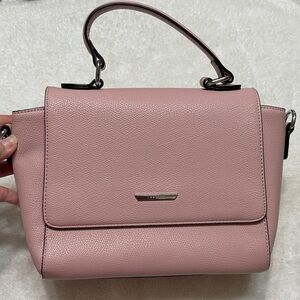 Pink Leather Handbag